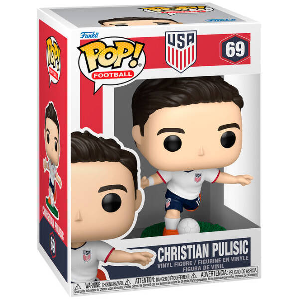 Funko Pop! United States - Christian Pulisic #69 Image 1