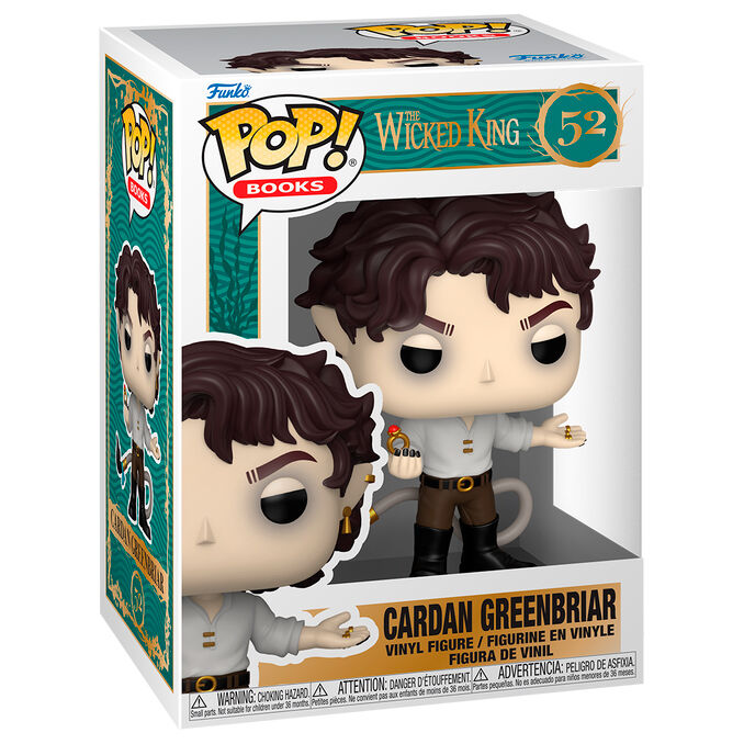 Funko Pop! The Folk of the Air - The Wicked King Cardan Greenbriar #52 Image 1 VR.LV Funko Pop! The Folk of the Air - The Wicked King Cardan Greenbriar #52 Image 1