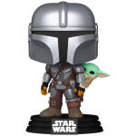 Funko Pop! Star Wars Mandalorian & Grogu - The Mandalorian with Grogu #818 Image 2