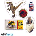 Jurassik Park Stickers Dinosaurs 2 sheets Image 3