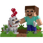 Youtooz Minecraft Taming a Wolf Image 1