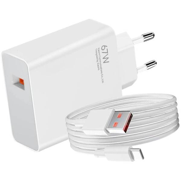 Xiaomi Travel Charger 67W HyperCharge Type-A Combo Image 2