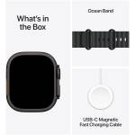 Apple Watch Ultra 3 (2025) GPS + Cellular 5G 49mm Black Titanium/Black Ocean MF0J4 Image 6