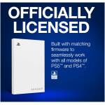 Seagate Game Drive PS4/PS5 5TB Portable HDD 2.5 Inch USB 3.0 White Image 2