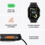 Apple Watch Ultra 3 (2025) GPS + Cellular 5G 49mm Natural Titanium/Blue M/L MEWU4 Image 2