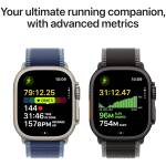 Apple Watch Ultra 3 (2025) GPS + Cellular 5G 49mm Natur Titanium/Light Blue/Alpine M MEWM4 Image 4