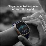 Apple Watch Ultra 3 (2025) GPS + Cellular 5G 49mm Natural Titanium/Blue M/L MEWU4 Image 3