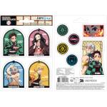 Demon Slayer 2 sheet 16x11cm Sticker Set Image 1