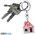 Dragon Ball Keychain 3D Kame House Image 1