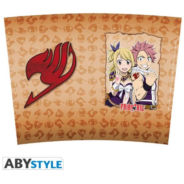Fairy Tail Travel mug "Lucy and Natsu" 355ml Image 2