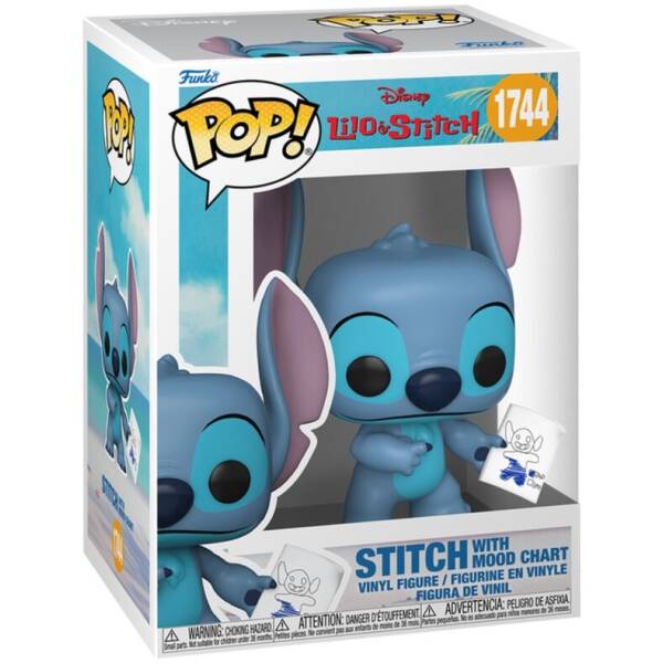 Funko Pop! Disney Lilo & Stitch - Stitch with Mood Chart #1744 Image 2