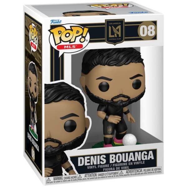 Funko Pop! Los Angeles Football Club Denis Bouanga #08 Image 1