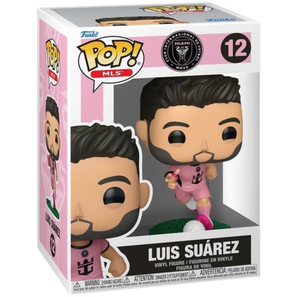 Funko Pop! Inter Miami Luis Suarez #12 Image 1