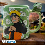 Naruto Shippuden Mug 3D handle - Naruto and Gama-chan 450ml Image 1