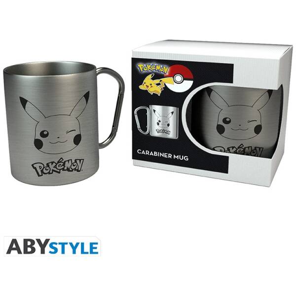 Pokemon Mug carabiner Pikachu 235ml Image 2