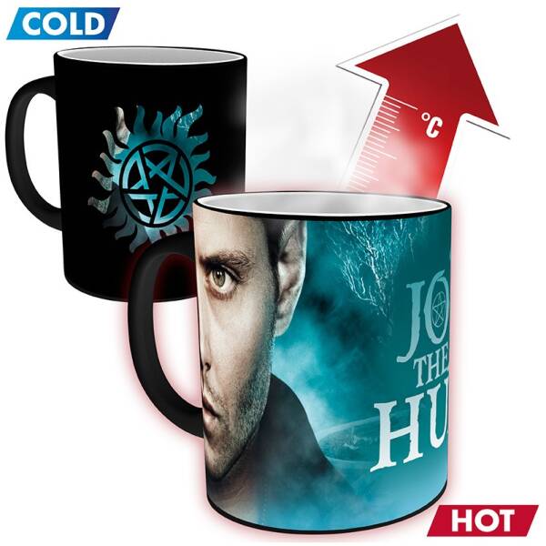 Supernatural Heat Change Mug Sam and Dean 320ml Image 1