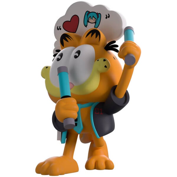 Youtooz Garfield Miku Concert Garfield Figure Image 2