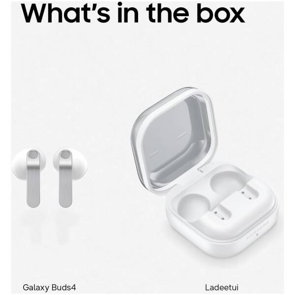 Samsung Galaxy Buds4 White SM-R540 Image 2