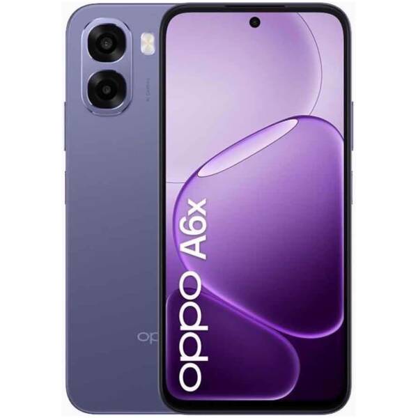Oppo A6x 4/128GB Black Purple Image 1