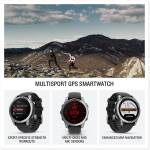 Garmin Fenix E 47mm Stainless Steel Smartwatch (010-03025-00) Image 2
