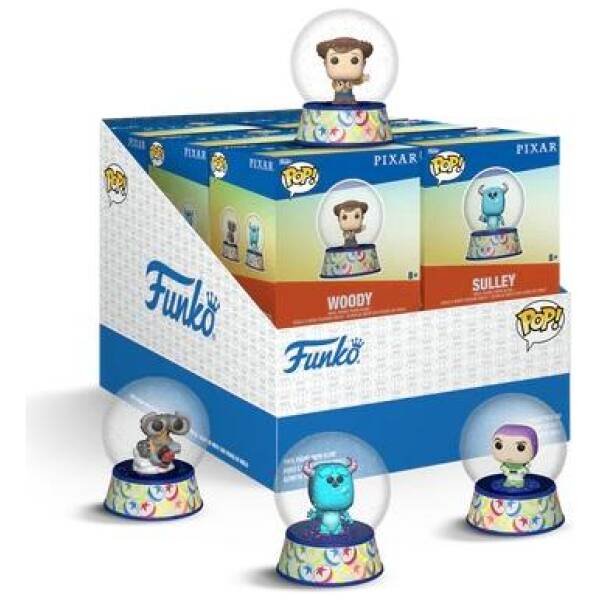 Pixar Mini Snow Globe (Random) Image 1