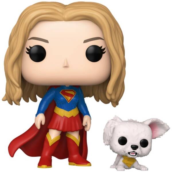 Funko Pop! POP DC Comics Supergirl Buddy Supergirl with Puppy Krypto #633 Image 2
