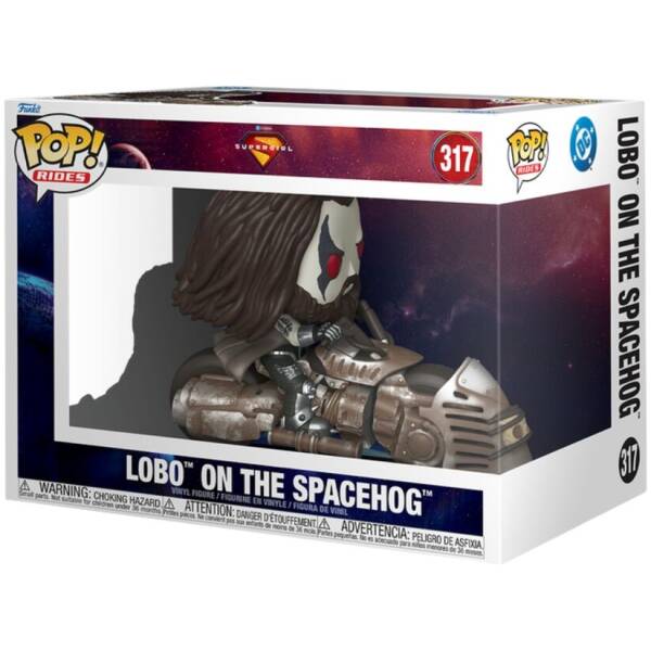 Funko Pop! Ride DC Comics Supergirl Lobo on the Spacehog #713 Image 1