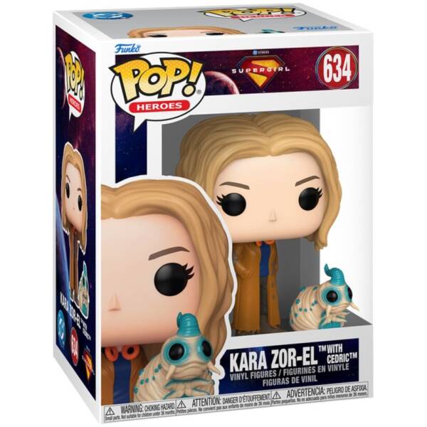 Funko Pop! DC Comics Supergirl Kara Zor-El With Cedric #634 Image 1