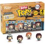 Blister 4 figures Bitty POP Demon Slayer Tanjiro Image 1