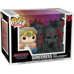 Funko Pop! Town Masters of the Universe Sorceress with Castle Grayskull Live Action #51 Image 2