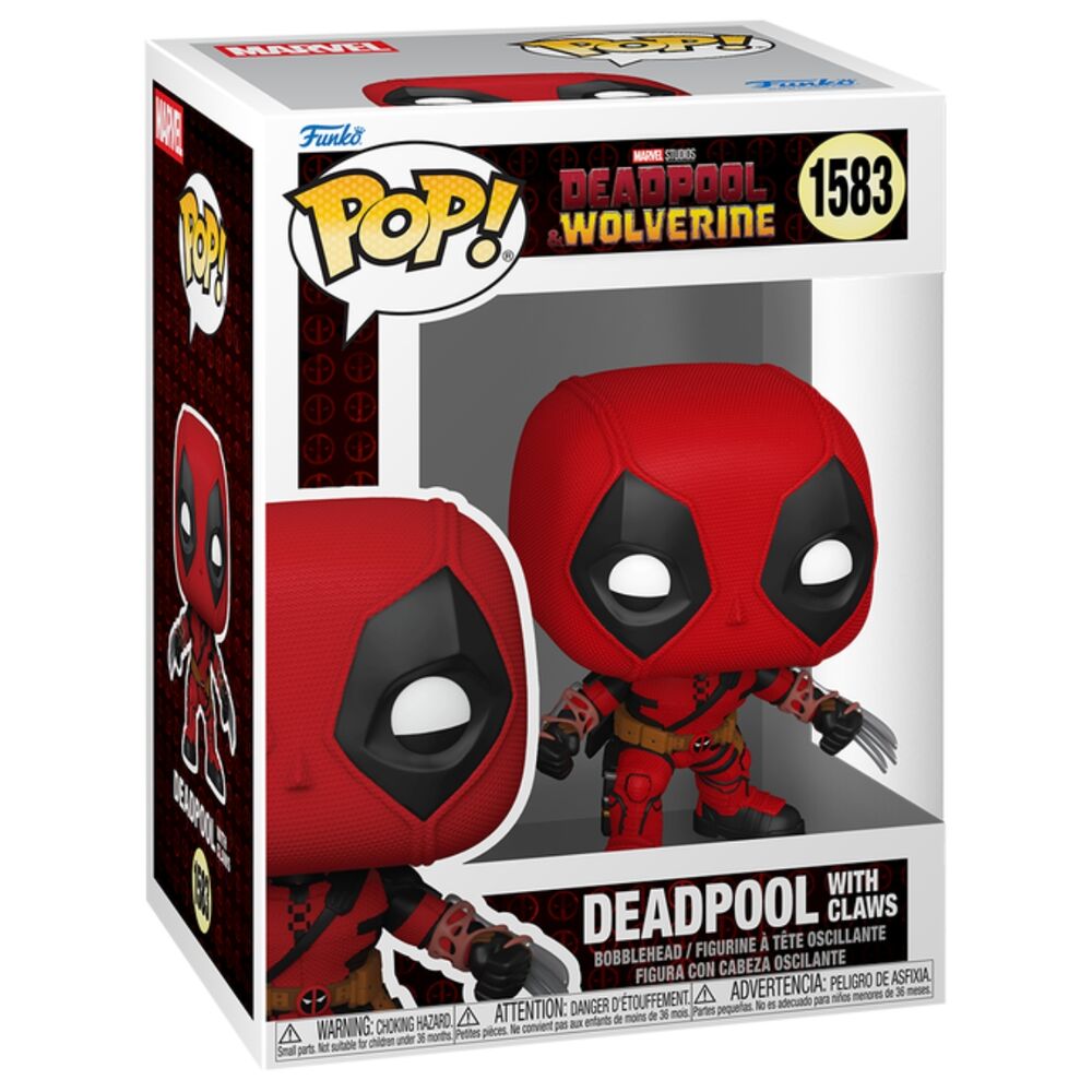 Funko Pop! Marvel Deadpool 3 serie 4 Deadpool with Claws #1583 Image 1 VR.LV Funko Pop! Marvel Deadpool 3 serie 4 Deadpool with Claws #1583 Image 1