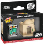Funko Bitty Pop! Town Star Wars Greedo with Cantina Image 1