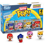 Funko Bitty Pop! 4-Pack Sonic the Hedgehog Image 1