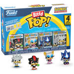Funko Bitty Pop! 4-Pack Sonic the Hedgehog Image 1
