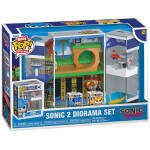 Funko Bitty Pop! Boxes Sonic the Hedgehog Sonic 2 Diorama Set Image 1
