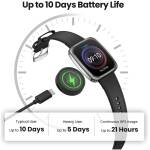 Amazfit Active 2 Square NFC Premium 44mm Black Leather Image 5