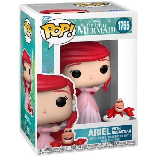 Funko Pop! Disney Buddy Ariel with Sebastian #1755 Image 1