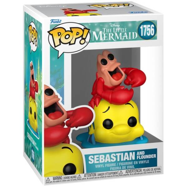 Funko Pop! Disney Sebastian and Flounder #1756 Image 1