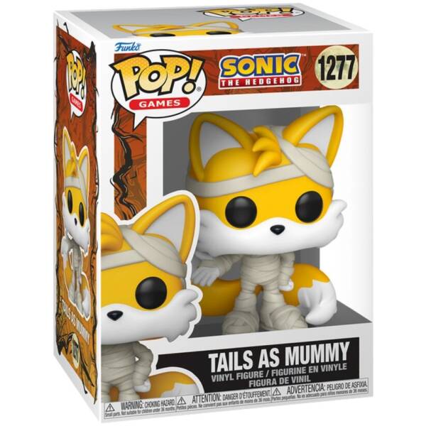 Funko Pop! Sonic The Hedgehog Tails as Mummy #1277 Image 1