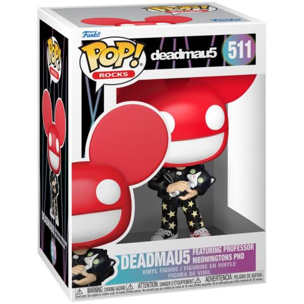 Funko Pop! Deadmau5 Serie 2 - Deadmau5 with Cat #511 Image 1