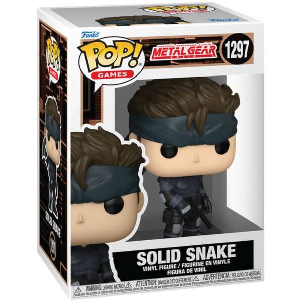 Funko Pop! Metal Gear Solid - Solid Snake #1297 Image 1