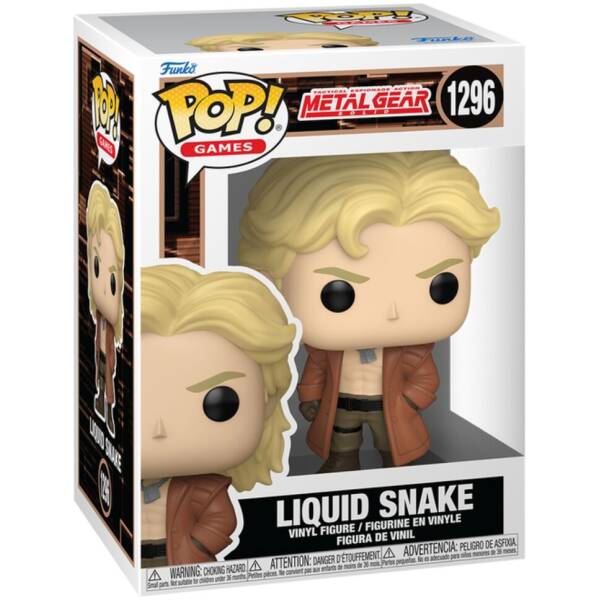 Funko Pop! Metal Gear Solid - Liquid Snake #1296 Image 1