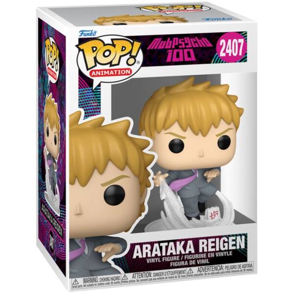 Funko Pop! Mob Psycho 100 Arataka Reigen #2407 Image 1