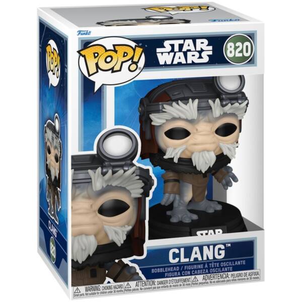 Funko Pop! Star Wars: The Mandalorian & Grogu - Clang #820 Image 1