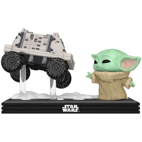 Funko Pop! Moments Star Wars: The Mandalorian & Grogu - Grogu with Polar Mouse Droid #840 Image 1