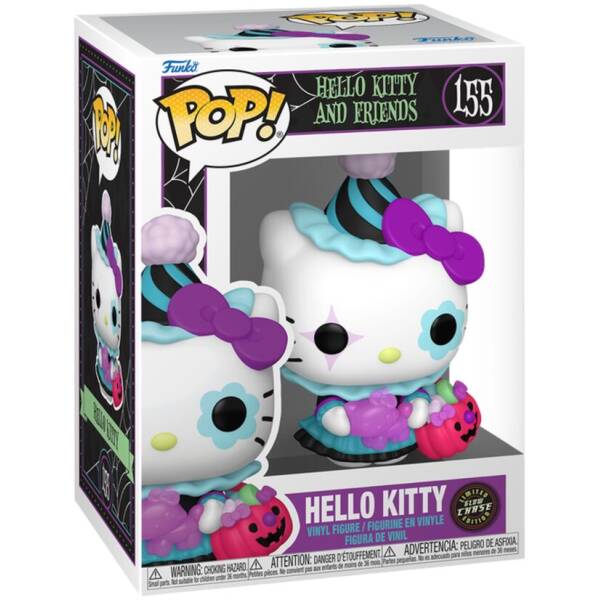Funko Pop! Hello Kitty and Friends - Hello Kitty Spooky Glow Chase #155 Image 1