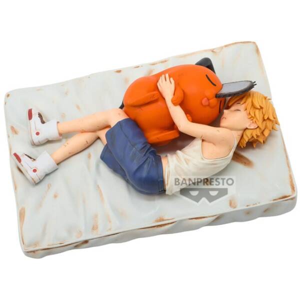 Pochita & Denji Chainsaw Man Action Figure Break Time Collection Image 2