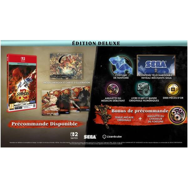 Shinobi: Art of Vengeance Deluxe Edition NS2 Image 2