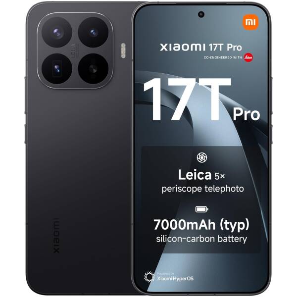XIAOMI 17T PRO 12/512B 5G DS BLACK Image 1