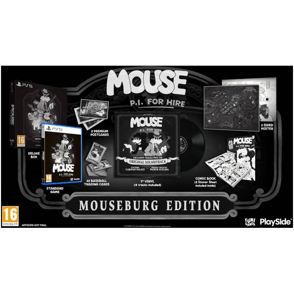 MOUSE P.I. For Hire - Mouseburg Edition PS5 Image 1